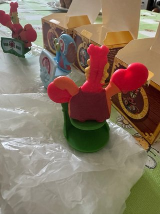 3 Sorprese McDonald Spongebob x One Piece