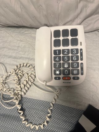 Telefono Alcatel per Anziani - Bianco