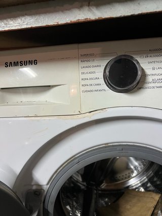 Lavadora Samsung ecobubble 8.0