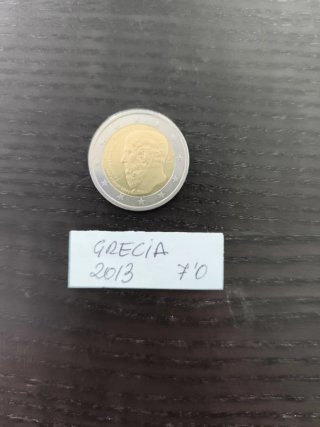 GRECIA, 2 Euros S.C. años 2011, 2013 , 2016