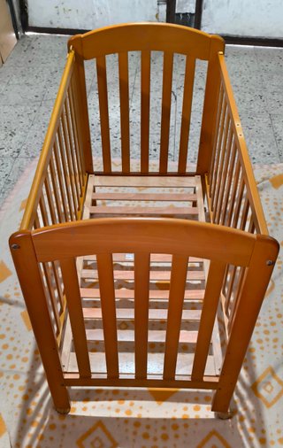 Cuna colecho bebé madera 124x65x100 cm