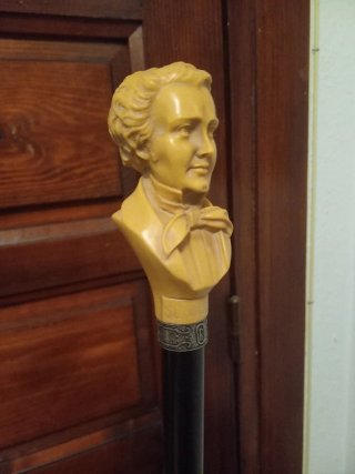 Bastones con bustos de músicos (4)