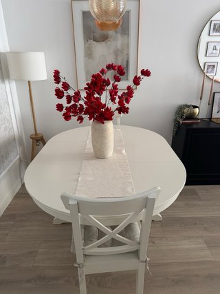Tavolo Ikea Ingatorp bianco con 2 sedie in regalo