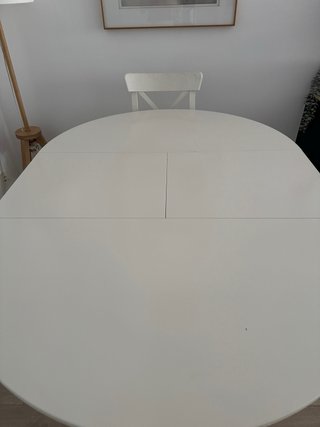 Tavolo Ikea Ingatorp bianco con 2 sedie in regalo