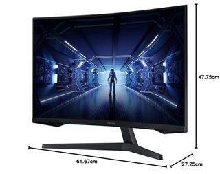 Monitor Samsung Odyssey G5 27” Curvo 1440p 144hz