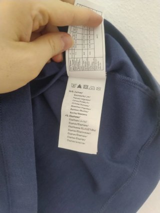 Maglia Pimkie mezza manica a sbuffo blu