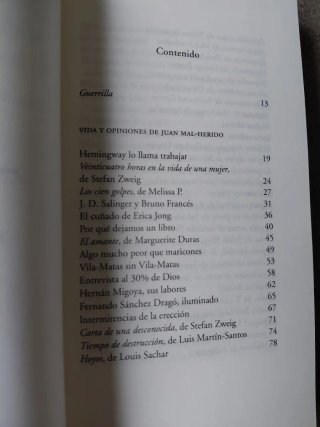 Vida y opiniones de Juan Mal-herido extraídas d...