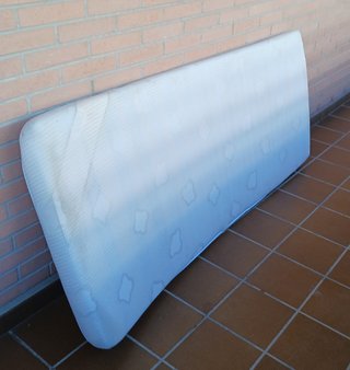 Colchón individual de tela