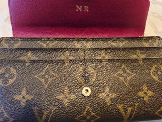 Cartera Louis Vuitton Exterior Tela Interior Piel