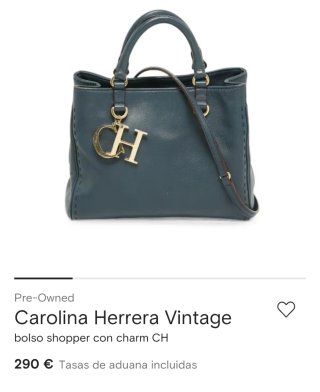 Bolso Carolina Herrera sin funda