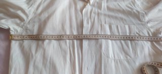 Camisa de vestir blanca hombre