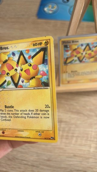 Carta Pokémon Pichu Bros. 60 HP