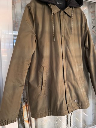 Parka Bershka verde militar