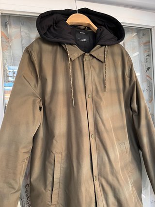 Parka Bershka verde militar