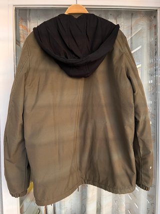 Parka Bershka verde militar
