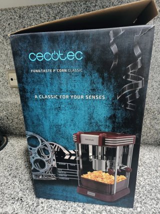 Máquina de Palomitas Cecotec Fun&Taste