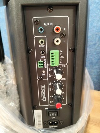 Altavoces TooQ TQOWS-01B 60W 2.0