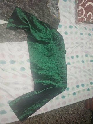 Torerita verde fiesta mujer talla M