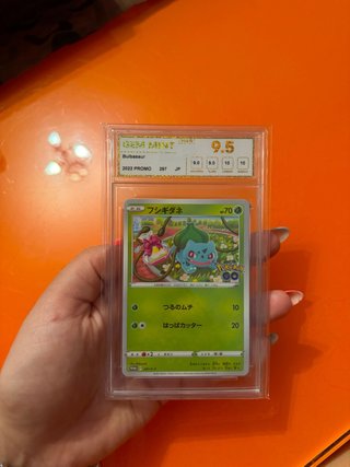 Carta Pokémon Bulbasaur 2022 Promo 9.5