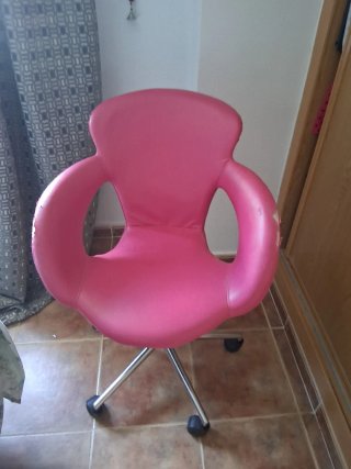 Silla Escritorio Infantil Rosa