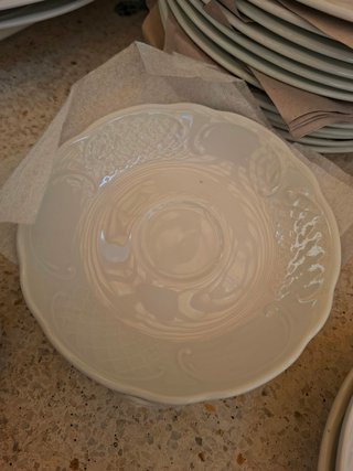 Vajilla completa de porcelana