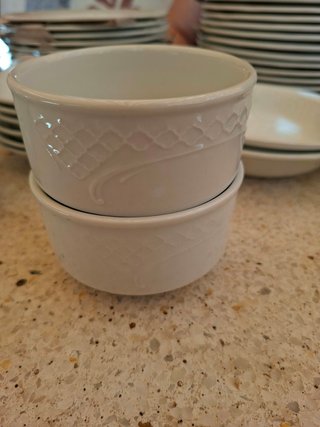 Vajilla completa de porcelana