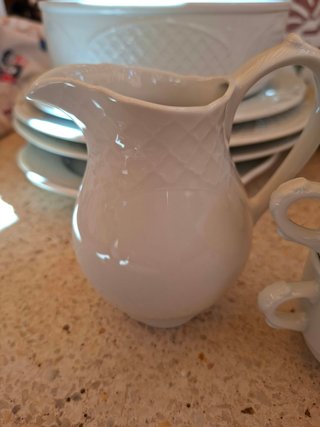 Vajilla completa de porcelana