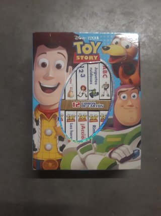 Libro interactivo de cuentos y figuras Toy Story