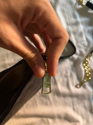 Bolso Coach Marrón y Dorado Nuevo
