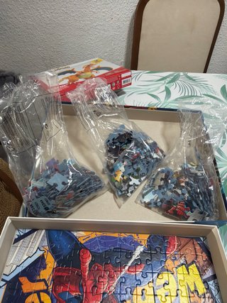 Pack 4 Puzzles Spiderman Ravensburger 100 Piezas