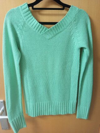 Jersey verde de punto