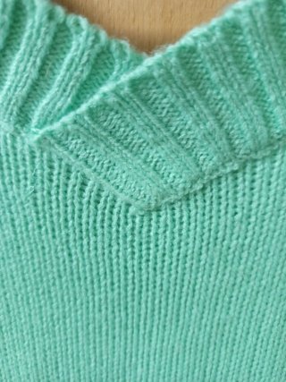 Jersey verde de punto