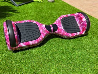 Hoverboard Rosa Galaxia con Bolso y Cargador