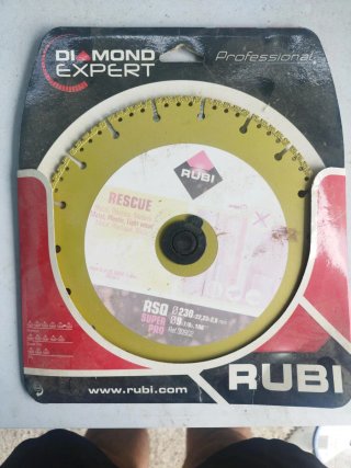 Disco Diamante RUBI RSQ 230 Superpro