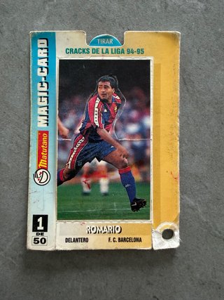 Cromo Matutano Romario 94-95 FC Barcelona