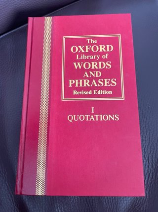 The Oxford Library of Words and Phrases