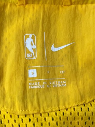 Chaqueta Nike Deportiva Amarilla y Negra