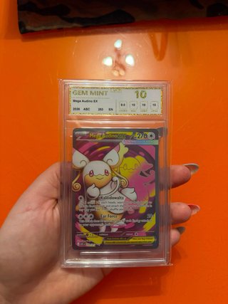 Carta Pokémon Mega Audino EX Gem Mint 10