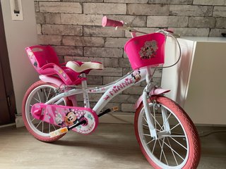 Bicicleta Minnie Mouse Infantil Rosa