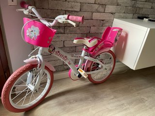 Bicicleta Minnie Mouse Infantil Rosa