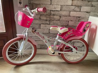 Bicicleta Minnie Mouse Infantil Rosa