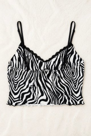 Camiseta lencera cebra talla L