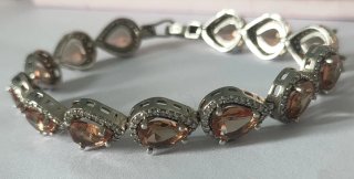 Pulsera Plata 925 Corazón Alta Joyería