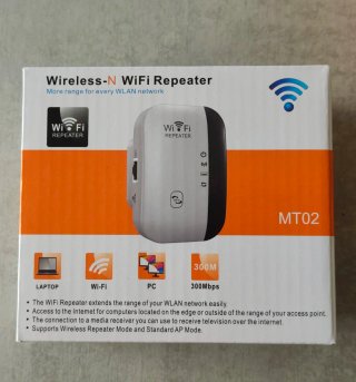 Repetidor WiFi MT02 Wireless-N