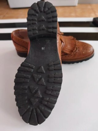 Zapatos Andrea Chenier Piel Marrón
