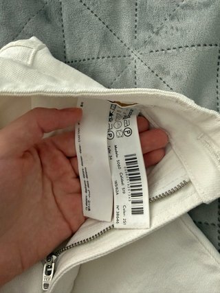 Vaqueros Massimo Dutti blancos