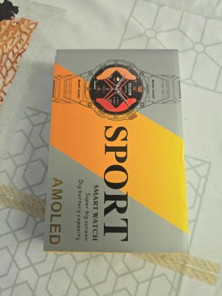 Smartwatch K69 Negro y Plateado