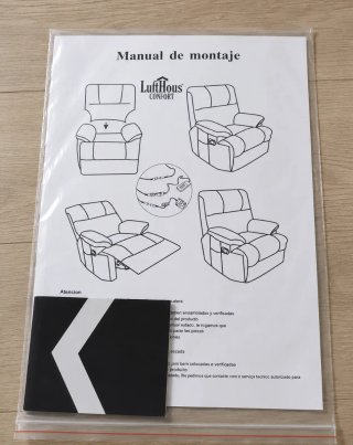 Sillón Masaje LuftHaus Confort Exclusivo