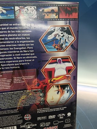 dvd neon genesis evangelion - the end of evangelion - buen estado