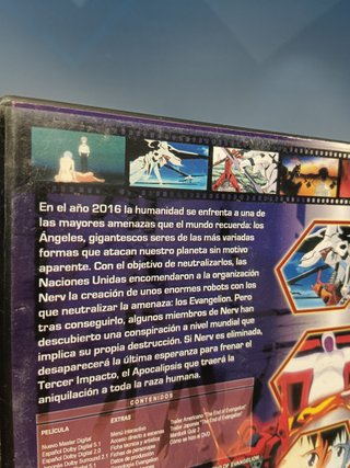 dvd neon genesis evangelion - the end of evangelion - buen estado